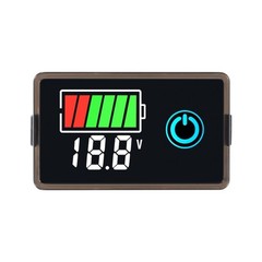 LED Digital Voltmeter Twowire DC8100V Battery Monitor for Voltage Measurement