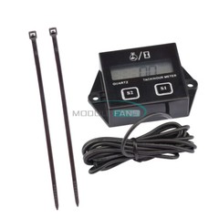 Digital RPM Tach Hour Meter Tachometer Gauge For Motorcycle Dirt Bike 2/4Stroke,