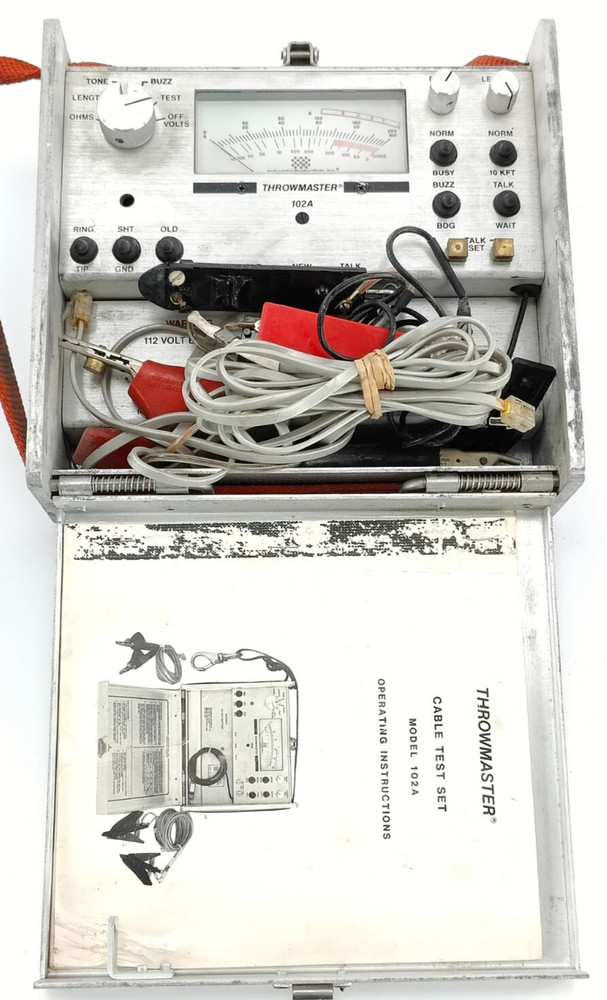 Industrial Technology Throwmaster 102A in Aluminum Case