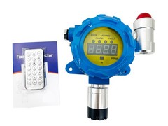 Hydrogen Sulfide Gas Detector Fixed H2S Concentration Gas Leak Monitor 100ppm