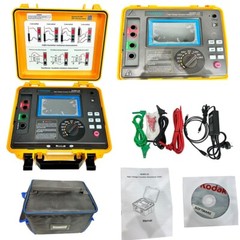 High Voltage Insulation Resistance Tester Meter with 50V-10kV 10.00TΩ 5mA