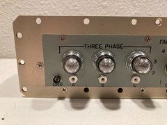 Three/Single Phase Fault Scanner Panel – 115VAC, Industrial Test Unit”
