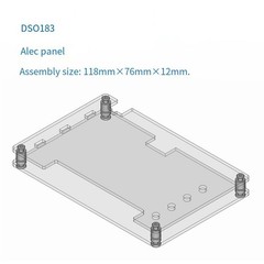 Learning Electronics DC 5V Oscilloscope 12-bit for ADC Accuracy 500kHz Bandwidth
