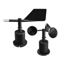 Accurate Data Collection Outdoor Wind Sensor 3 Cup Anemometer For Aquaculture