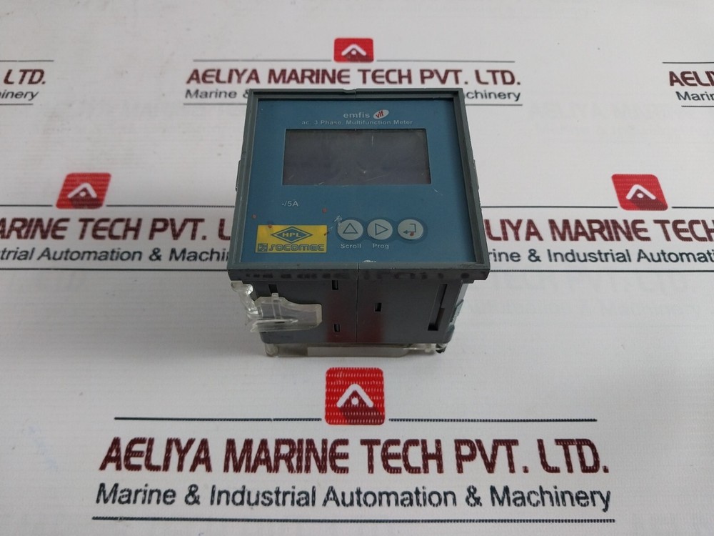 HPL-Socomec CT-2MFA Electronic KWH Meter 3 Phase, 4 Wire