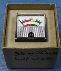 Battery State of Charge Voltage Display Meter 50mv FS