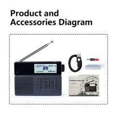 For MLite-880 Portable Communication Receiver with 70cm Telescopic