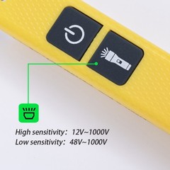 Voltage Tester MY001 Non-Contact AC 90-1000V Dual Mode LED Flashlight PC Probe