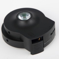 Microscope Accessories Adjustable Brightness LED Light Source in Black