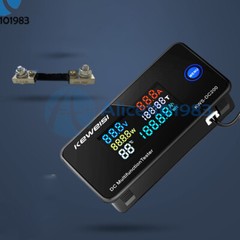 DC0-200V 10/50/100A LED Voltage Current Temperature Digital Meter Built-in Shunt