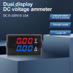DC0-100V/10A Dual LED Display Digital Volt&Ammeter Voltage Current Meter Monitor