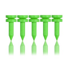 Golf Tees Wood 26mm 100 Pieces Made From Bamboo Biodegradable Longer Durable Green