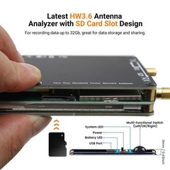 Advanced Handheld Vector Network Analyzer 50KHz to 2 7GHz for RF Applications