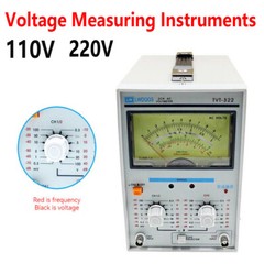 Double Pointer High Precision AC Millivoltmeter Voltage Measuring Instruments