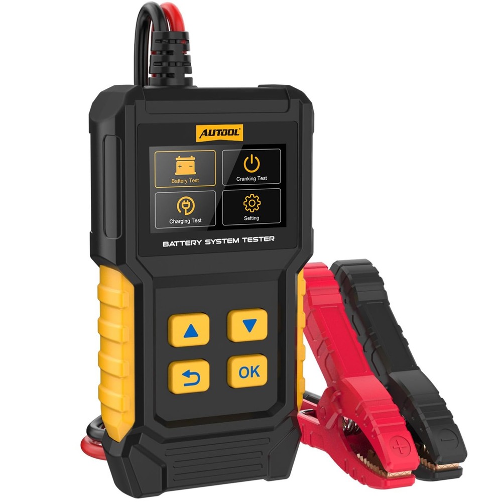 BT360 Battery System Tester, Car Battery Tester DC Charging Cranking Test 100…