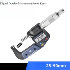Digital Micrometer 0-100mm Electronic Outside Micrometers Chrome Plated Caliper