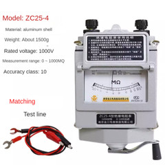 1000MΩ Portable Hand Crank Insulation Megohm Tester Resistance Meter Megohmmeter