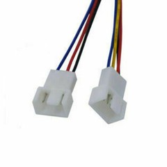 Graphics Card Fan Cable 26AWG Copper Tinned Wire 4Pin To for 2 Way CPU Accessory