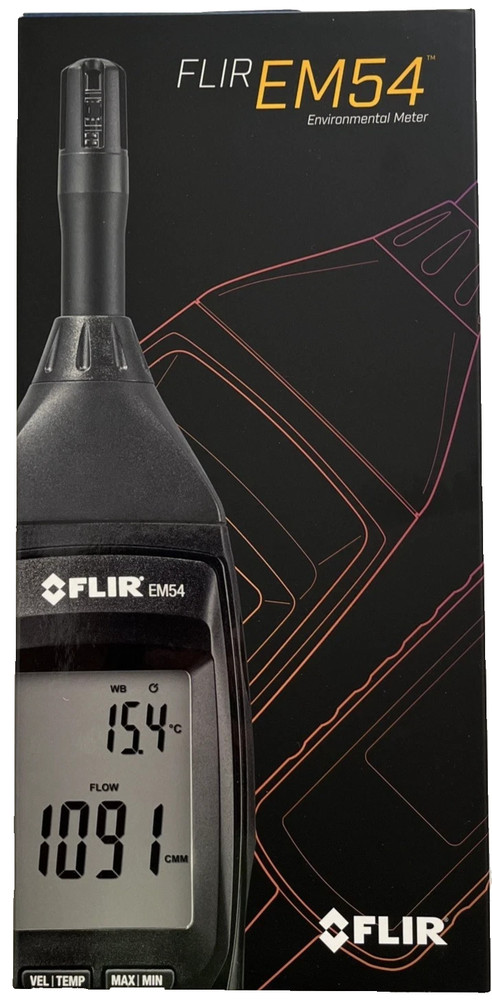 HVAC/R Teledyne FLIR EM54 Environmental Meter – NEW