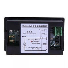 Two-wire Volt Meter LCD Digital AC Voltmeter and Frequency Meter 45.0-65.0hz USA