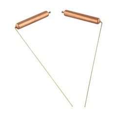 Dive into Discovery for 2 Piece Portable Copper Metal Detector & Pendulum Kit