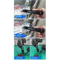 Compact Digital Pen Multimeter SK-216B Measures AC DC Voltage Capacitor
