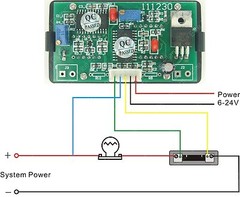 DC Meter Bidirectional Current +/- 100A Voltage 20V No Need Isolated Power ZS