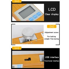 Digital Elevator Rope Tension Meter 5000N Overhead Cable Wire Sling Tester