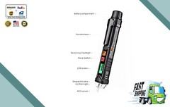 2PC ensitivity Electrical Tester Pen Non-Contact AC Voltage Detector