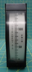 Westinghouse TBS Ammeter VX-252 / 3IA-PI304 / 4-64032, 0-150 PSIG