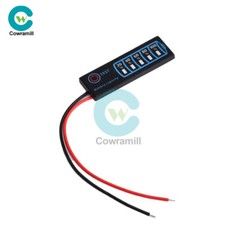DC5V-30V Intelligent LED Battery Capacity Indicator Board 3-mode Battery Monitor
