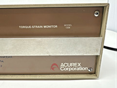 Acurex 1206 Torque Strain Monitor RPM HP Meter Industrial Tested Turns On