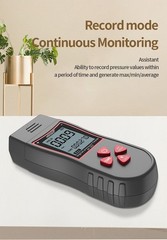 Portable Digital Manometer Differential Air Pressure Gauge HVAC Gas Meter Tester