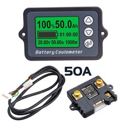 TK15H DC8-120V 50A Battery Coulometer Digital Battery Capacity Tester for LiFePo
