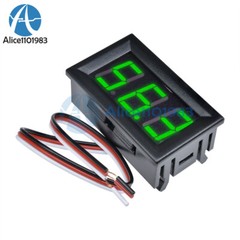 0.56 inch LED Display DC0V-100V Panel Meter Digital Voltmeter Three Wires