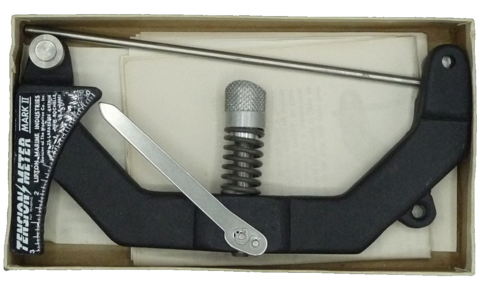 Tension Meter Mark II Lipton Industries NY USA in original box with instructions