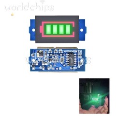 10pcs 1S/2S/3S/4S/5S/6S/7S Battery Capacity Indicator Green Module Power Level