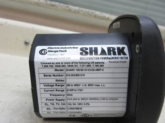 Electro Industries Shark 100 Power / Energy Meter 100-60-10-3-2-485P-X Used #2
