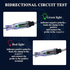 Probador De Corriente Electrica Automotriz Fusibles 6-12V Con Luz Indicadora New