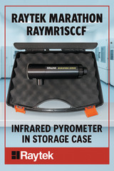 Raytek Marathon RAYMR1SCCF Infrared Pyrometer & Storage Case, Manual, USA Tested