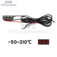 DC4-28V 0.28″ High Temperature Sensor Detector Digital Thermometer NTC Probe