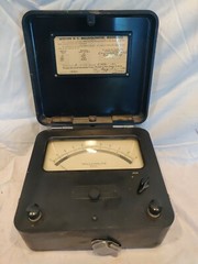 Vintage Weston Electric Instrument Model 622 DC Volt D.C. Millivoltmeter. Nice.