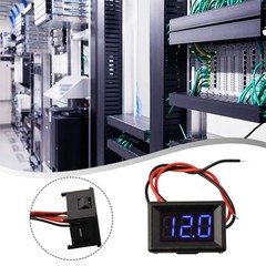 LED Digital Voltage Gauge for DC4 5V 30V Measurement Red Blue Green Display