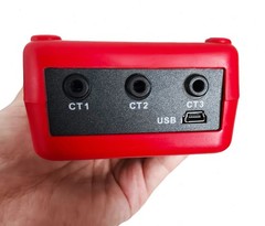 Three-Channel Clamp Leakage Current Recorder with AC 0mA~500A 200000 Groups Data