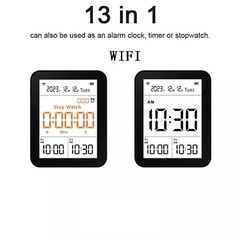 13 in 1 Wifi PM2.5/1/10 Monitor Air Meter Air Quality Tester for Indoor/Outdoor
