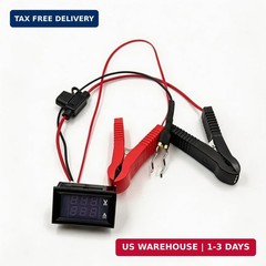 Automotive Parasitic Draw Tester, Car Battery Leakage Detector with Fuse Adapter