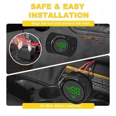 Battery Monitor Waterproof 12V 24V 36V 48V 60V 72V 84V Golf Cart