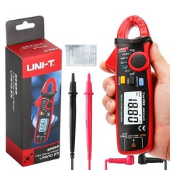 UT210E Mini Digital Clamp Meter 100A AC DC Current Voltage True RMS Pliers