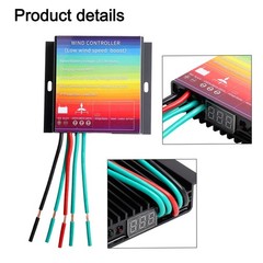 Lightweight and Sturdy 500800W Wind Power Charge Controller IP67 Waterproof