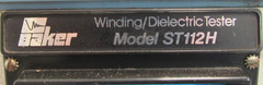 USED BAKER ST112H WINDING/DIELECTRIC TESTER
